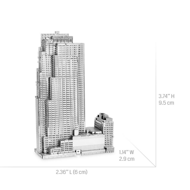 Architectural Diy Handmade 3D Metal Puzzle Adult Stereo Model Assembly Educational Toy High - Image 1